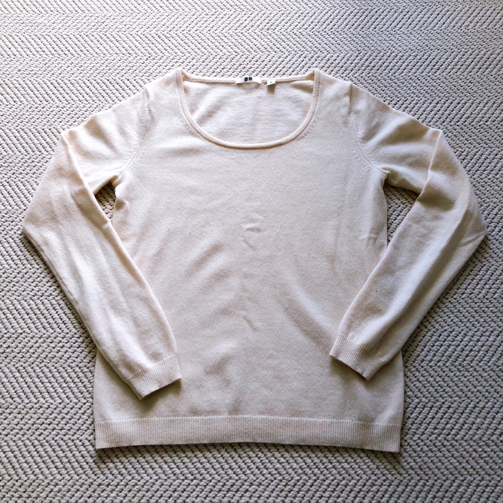Cream Cashmere Sweater